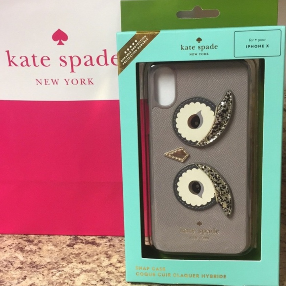 Kate Spade iPhone X Case Owl
